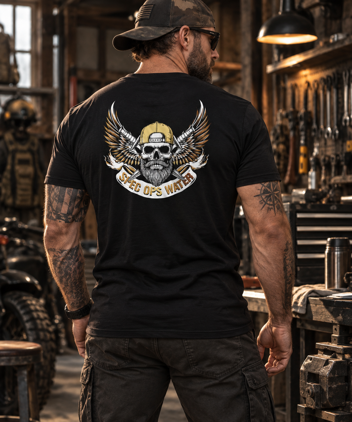 Eagle Wings T-Shirt – FRONTLINE | Veteran Support Apparel by Spec Ops Water